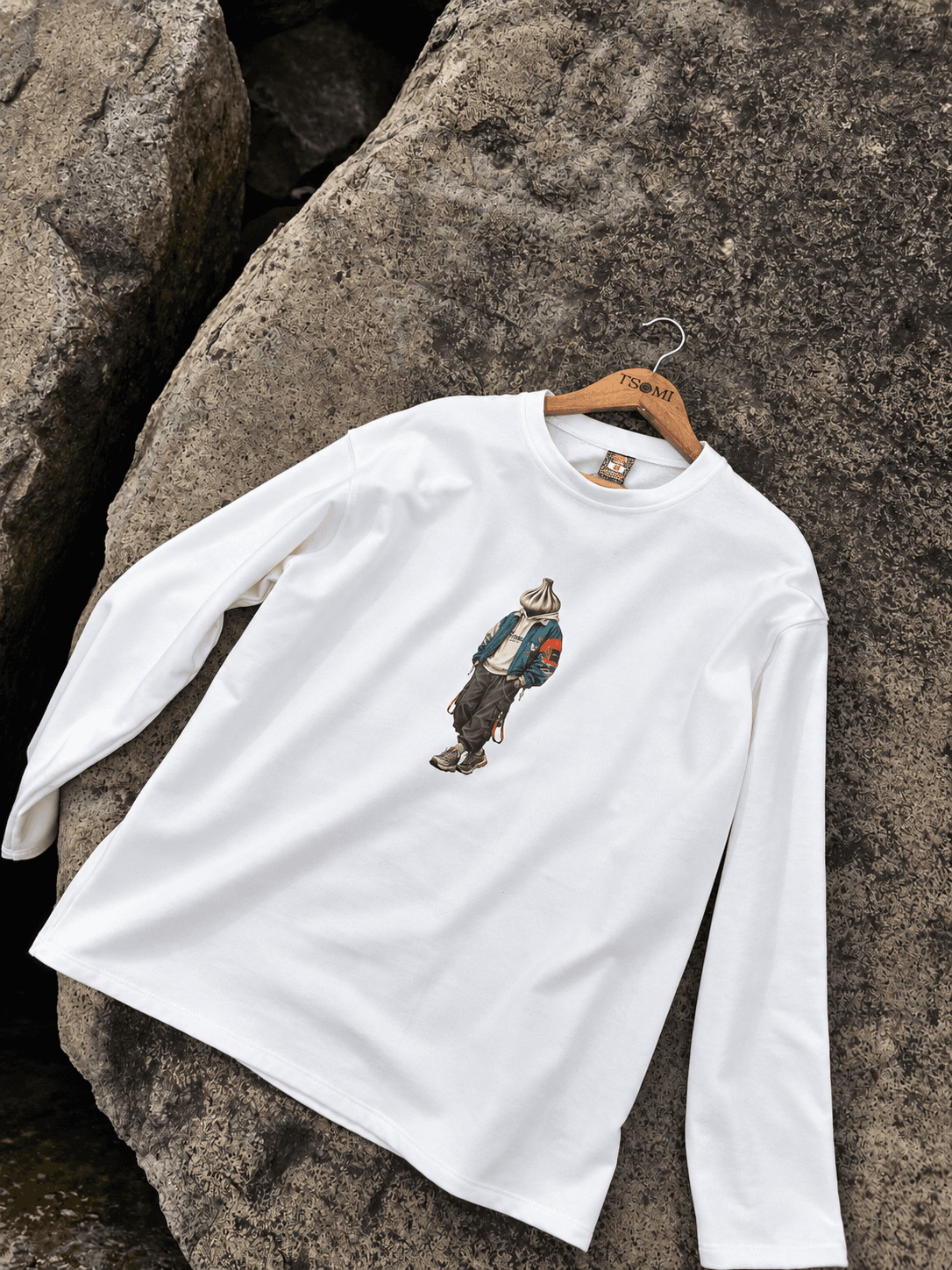 Khinkali man extrovert sweatshirt
